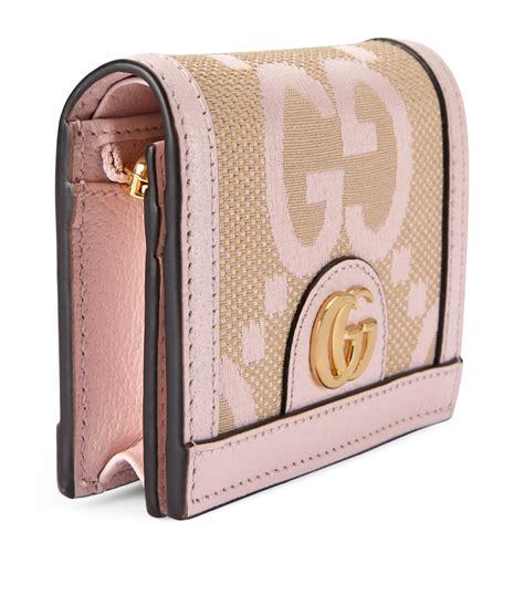 clip wallet womens gucci pink|Gucci small wallet men.